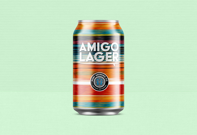 Amigo Lager Can Design