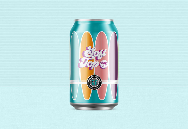 Port Brewing Soft Top Can Design